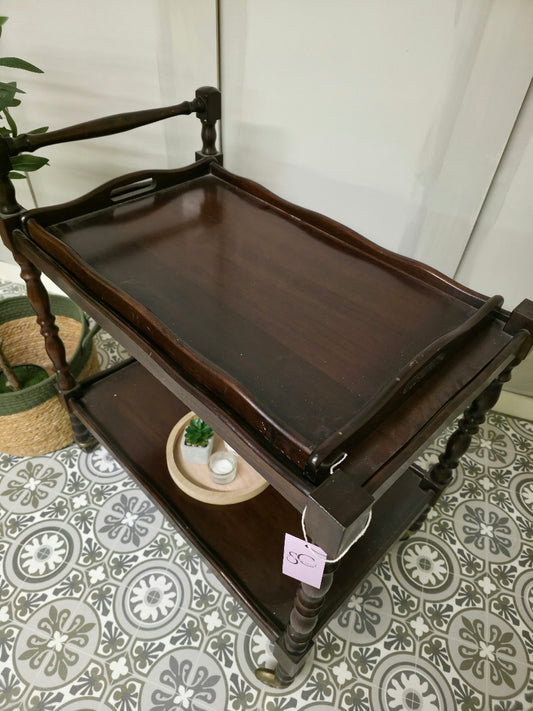 Mahogany Hostess Trolley