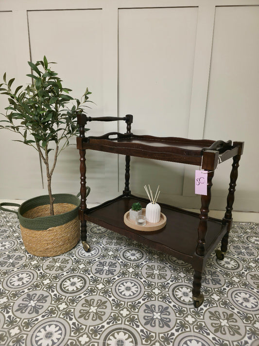Mahogany Hostess Trolley