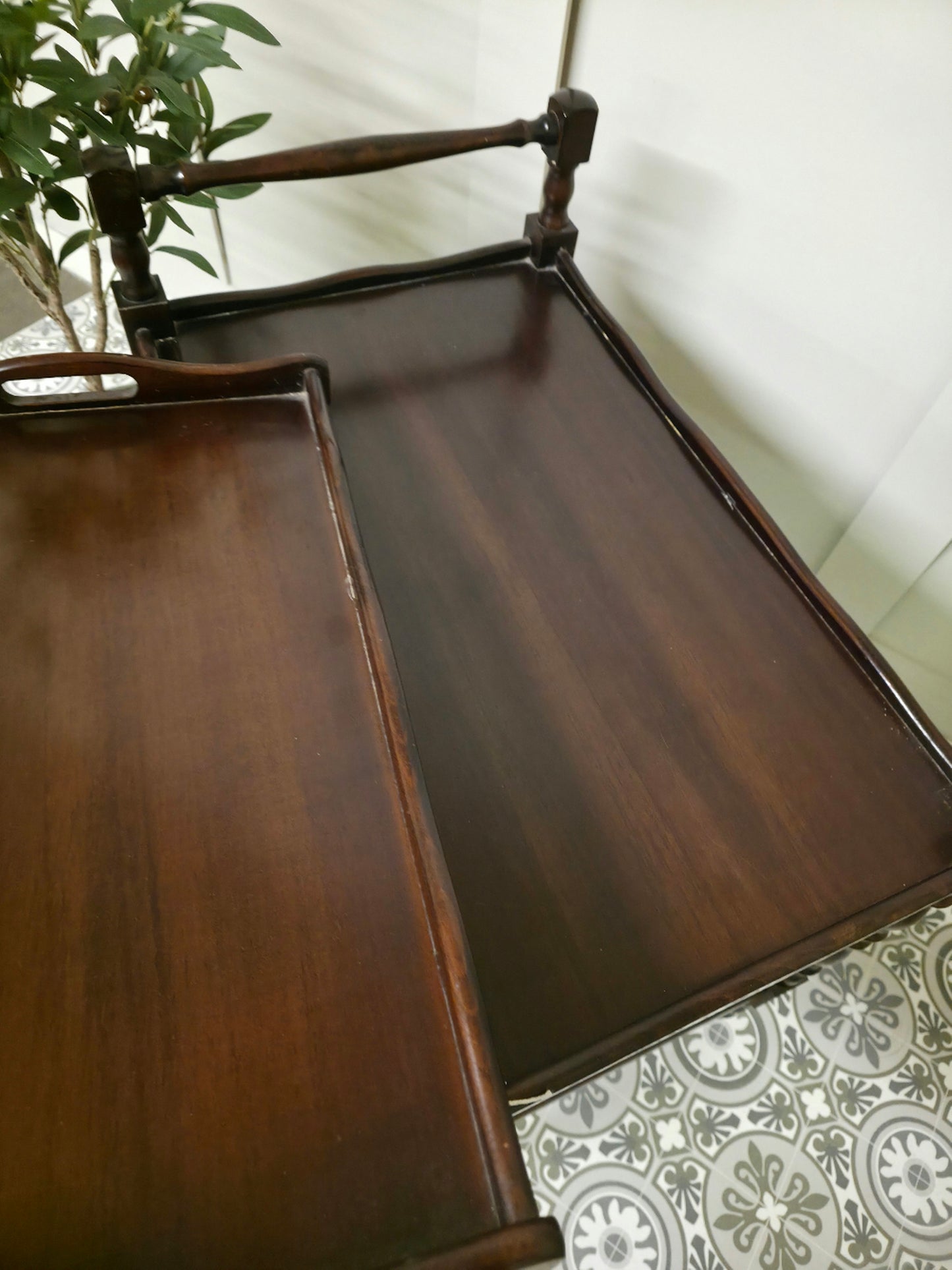 Mahogany Hostess Trolley