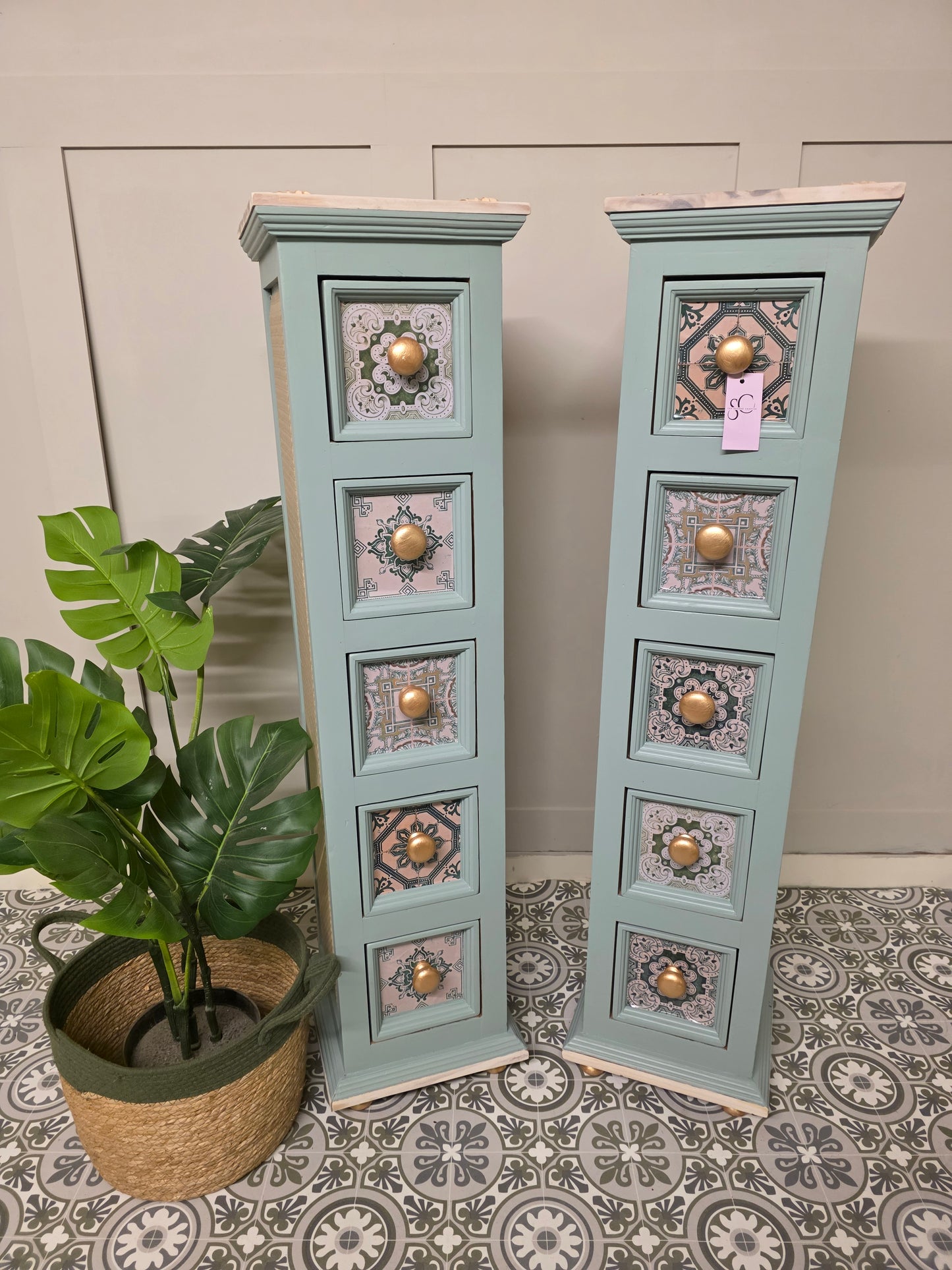 5 Drawer Tallboy Set