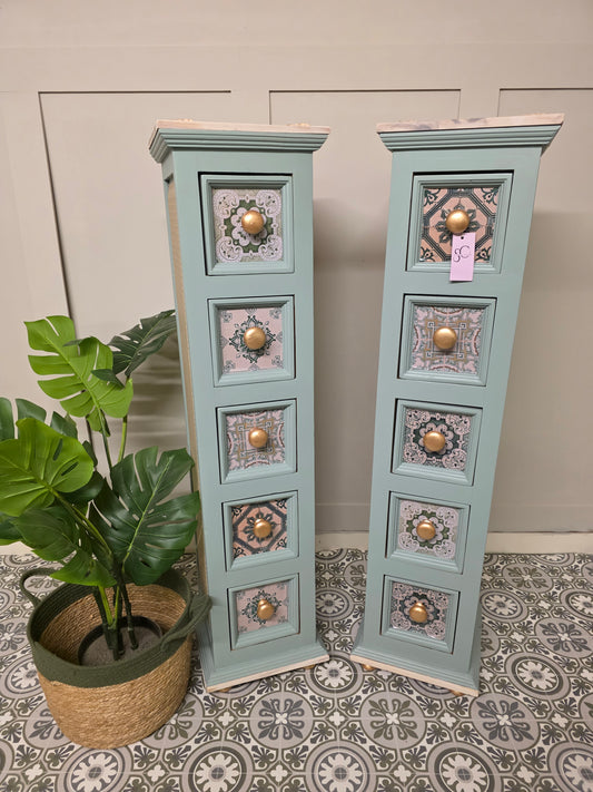 5 Drawer Tallboy Set
