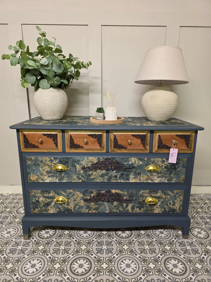 Stag 6 Drawer Chest