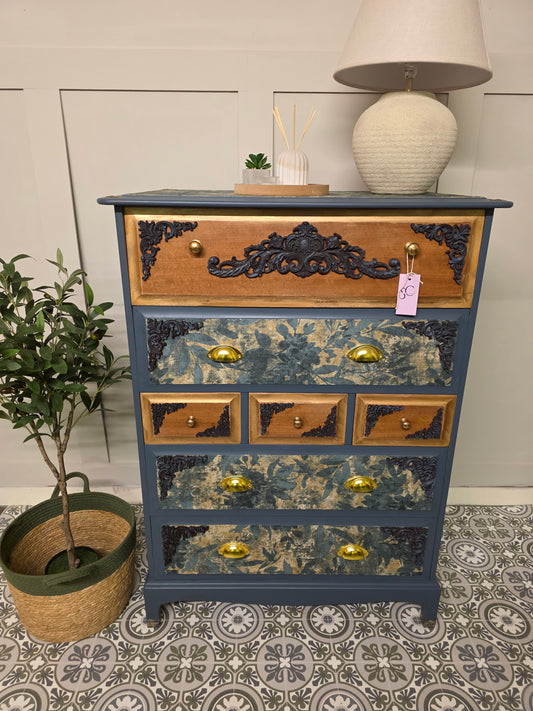 Stag 7 Drawer Chest