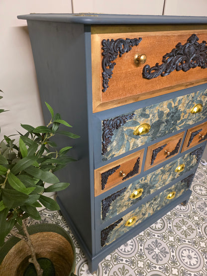 Stag 7 Drawer Chest