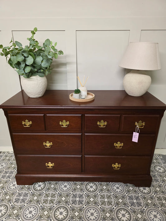 Mahogany 6 Drawer Chest