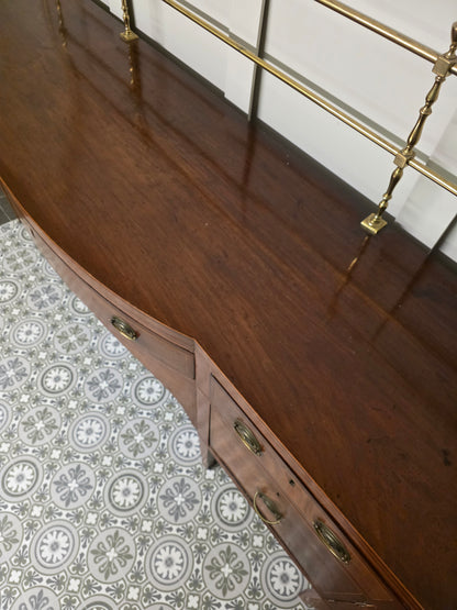 Antique Sideboard with gold gallery