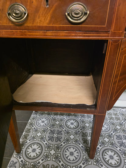 Antique Sideboard with gold gallery