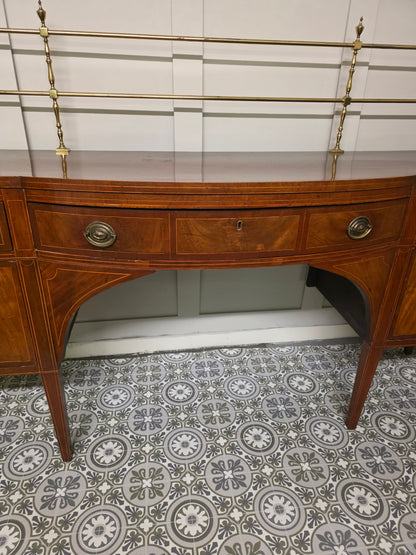 Antique Sideboard with gold gallery