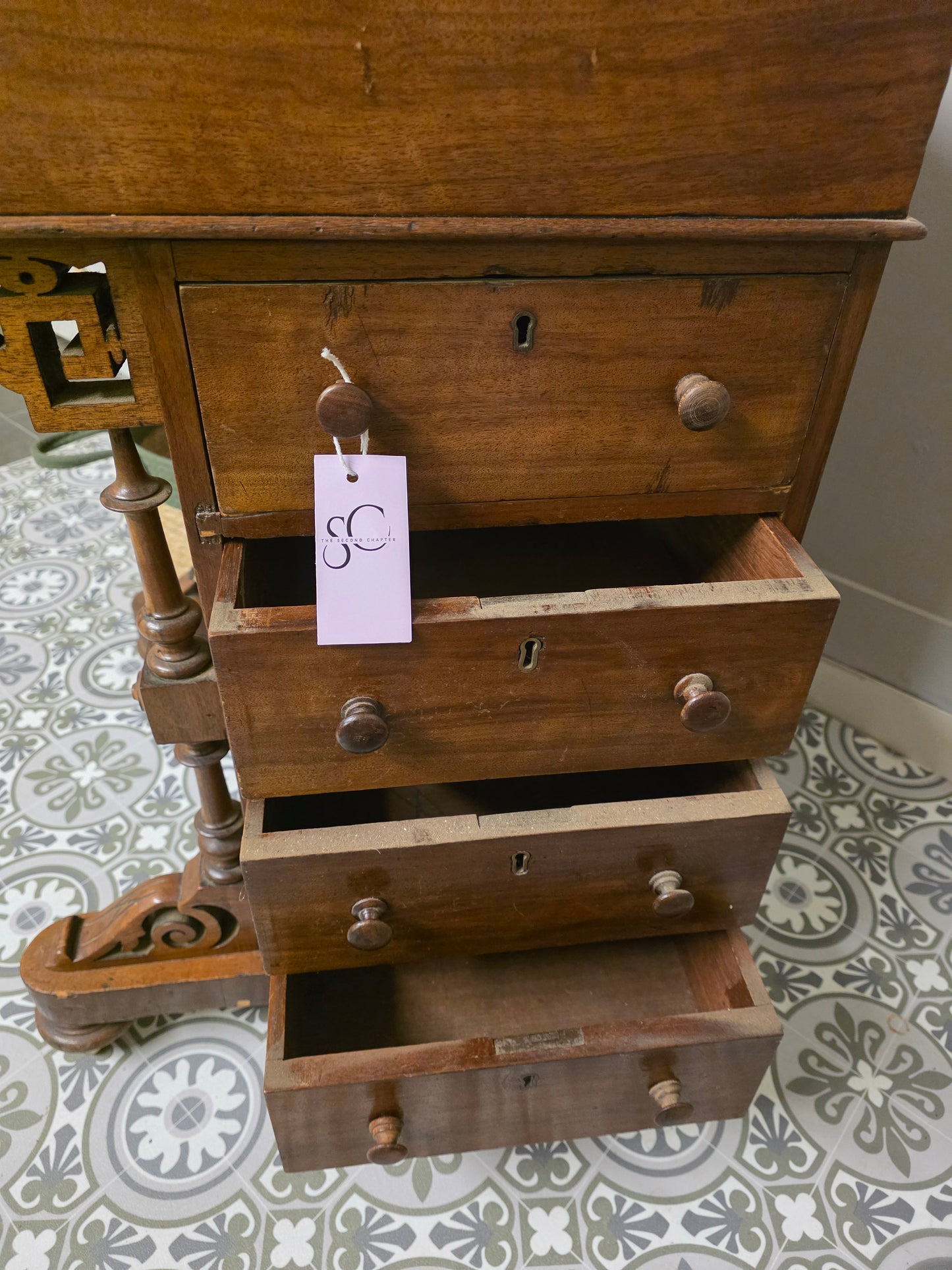Wooden Davenport