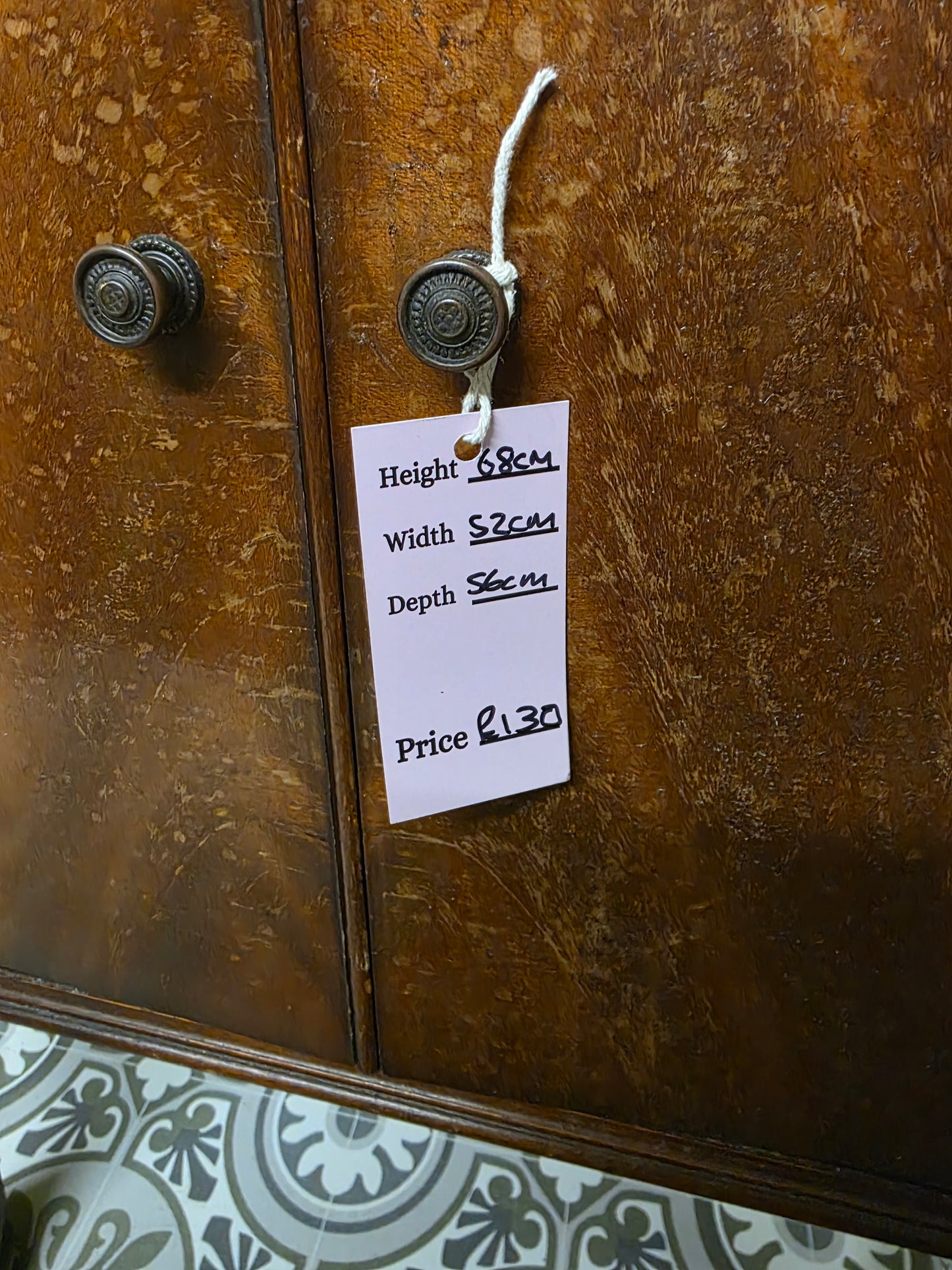 Mahogany Spice Cabinet