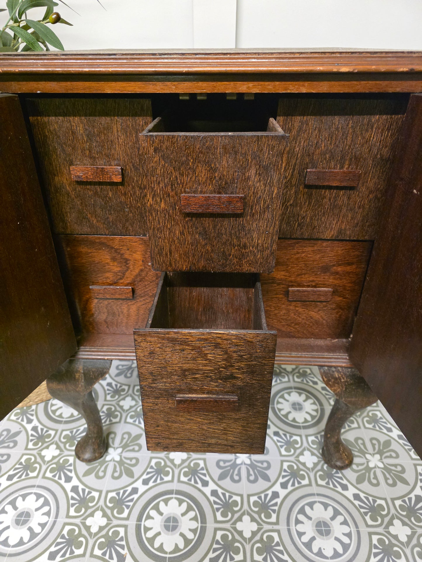 Mahogany Spice Cabinet