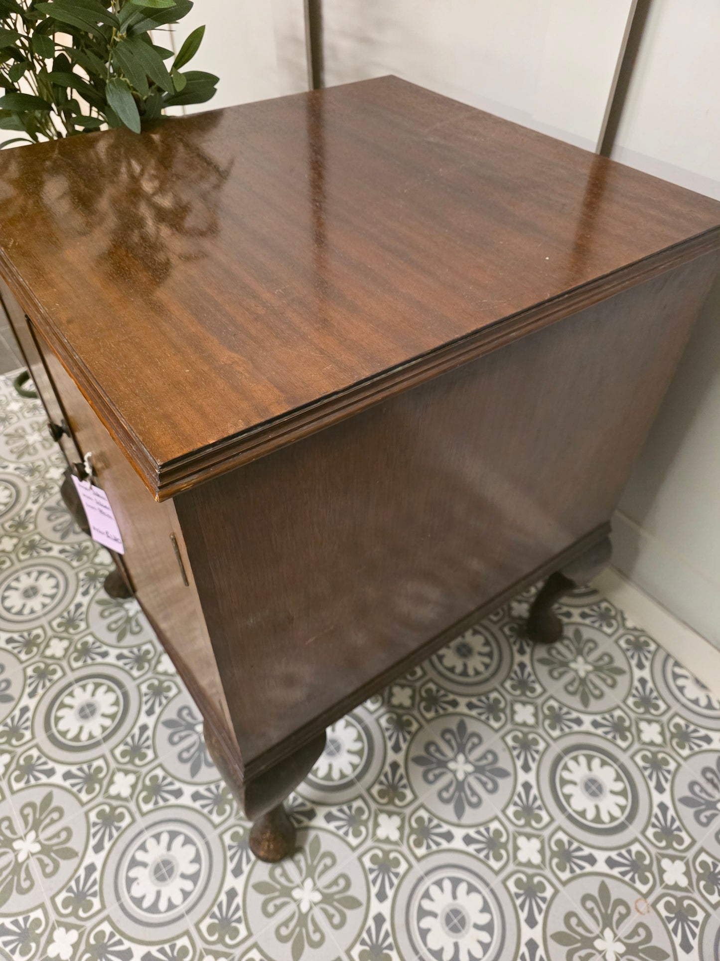 Mahogany Spice Cabinet