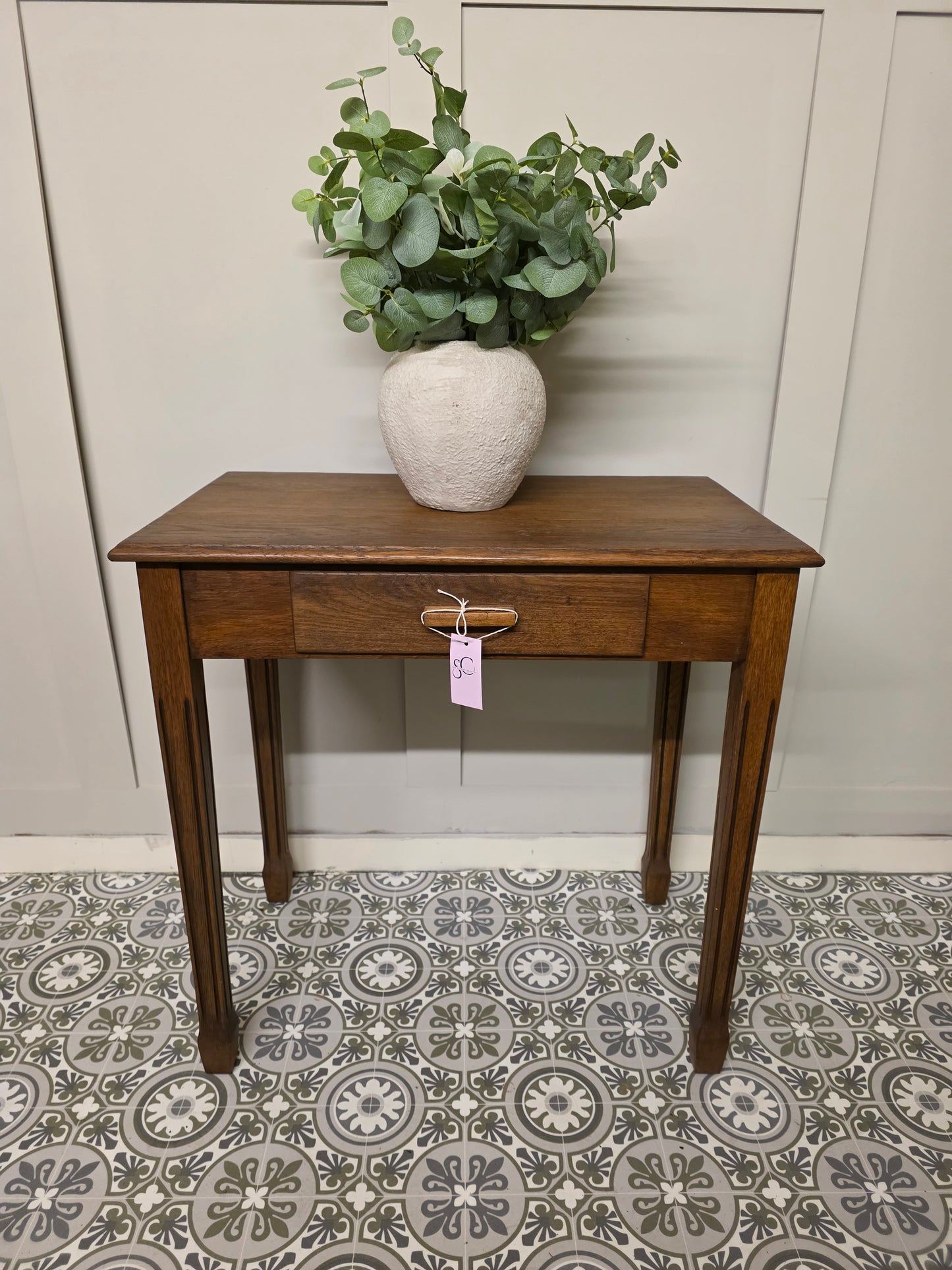 Wooden Hall Console Table