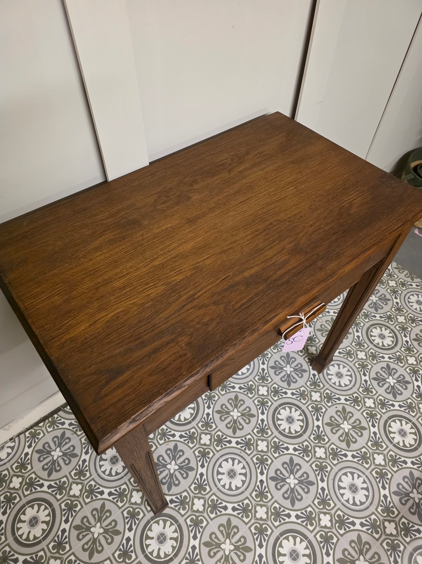 Wooden Hall Console Table