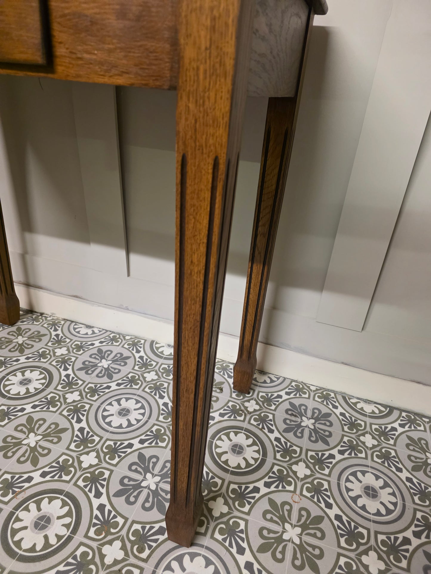 Wooden Hall Console Table