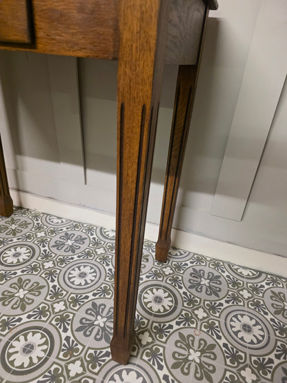 Wooden Hall Console Table