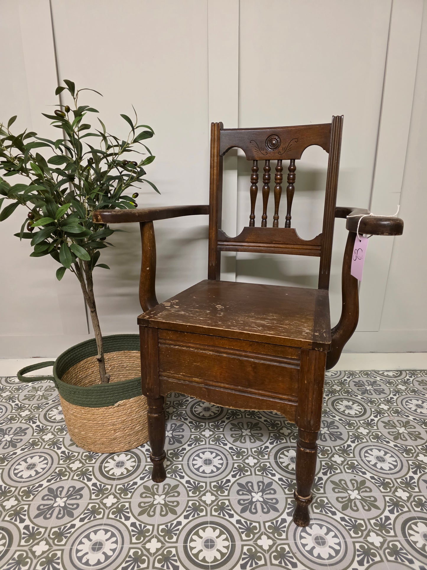 Victorian Wooden Commode
