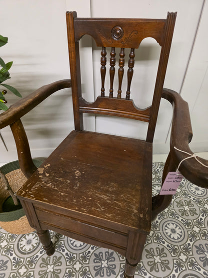 Victorian Wooden Commode